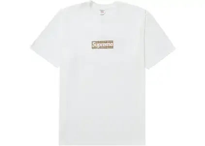 Supreme X Burberry Box Logo Tee — product photo