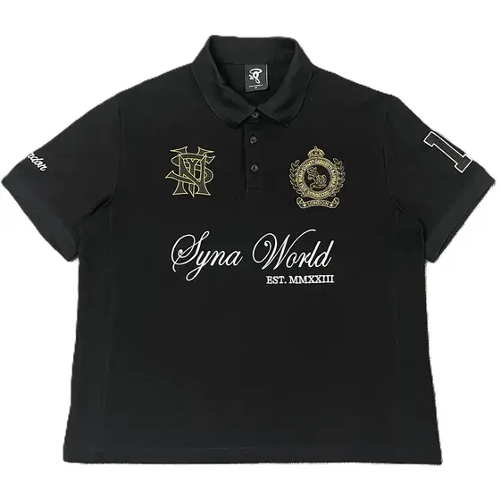 Syna World London Black Polo — product photo