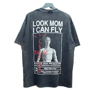 Travis Scott Look Mom I Can Fly Tee #1 — product photo