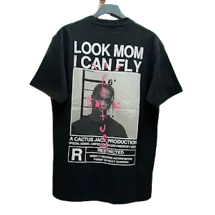 Travis Scott Look Mom I Can Fly Tee #2 — product photo