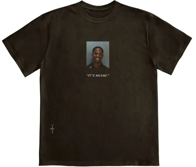 Travis Scott Mugshot Tee — product photo
