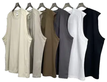 Unbranded Blank Sleeveless Tees — product photo