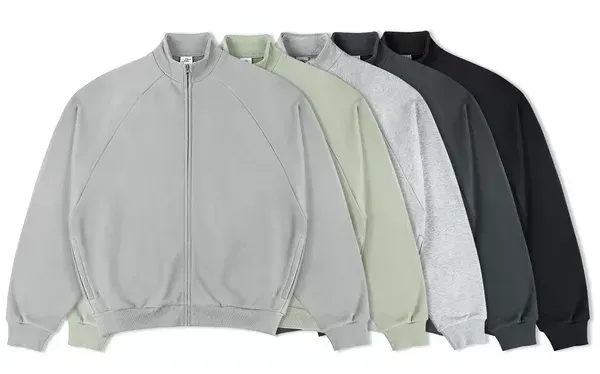 Unbranded Blank Zip-Up Sweaters — product photo