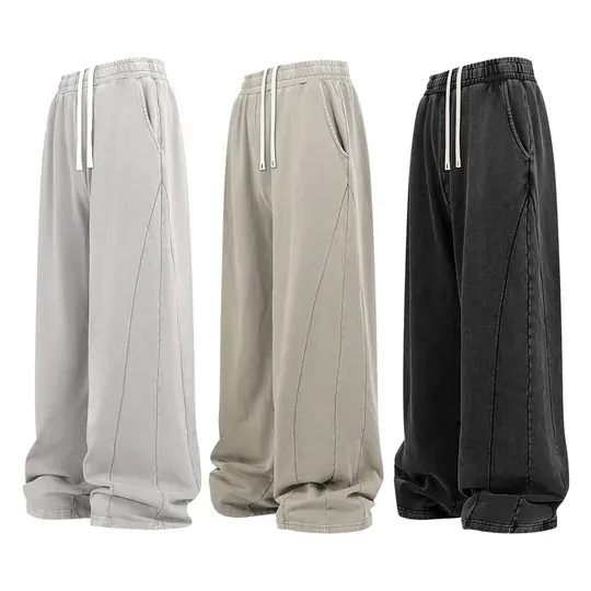 Unbranded Washed Baggy Sweatpants — product photo