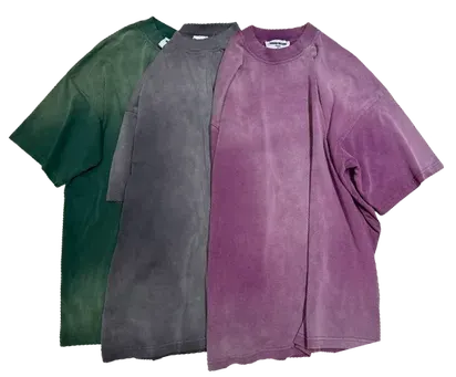 Union Kingdom Vintage Washed Blank Tees — product photo