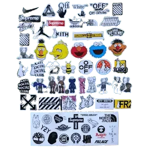 Various Hypebeast Stickers — product photo