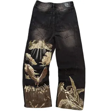 Vescartes Holy Baggy Jeans — product photo