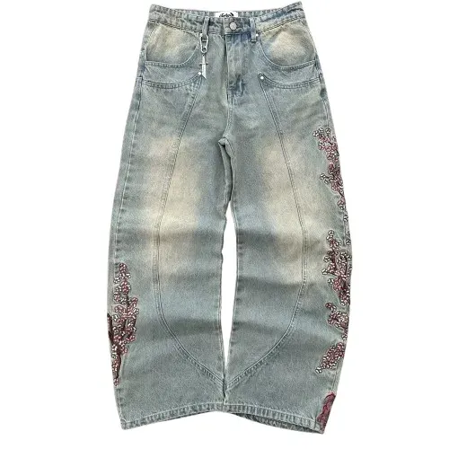 Vescartes Sakura Baggy Jeans — product photo