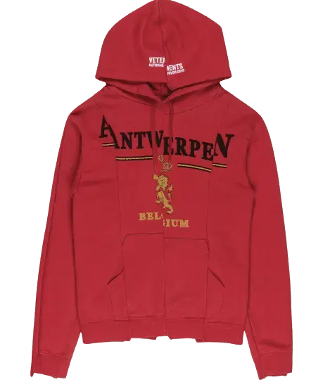 Vetements Antwerpen Deconstructed Hoodie — product photo
