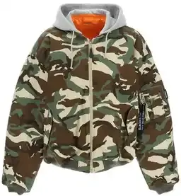 Vetements Camouflage Hooded Bomber Jacket — product photo