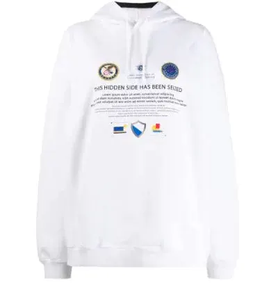 Vetements Hidden Side Seized Hoodie — product photo