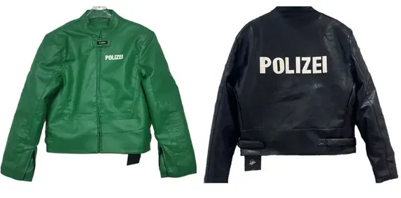 Vetements Polizei Leather Jacket — product photo