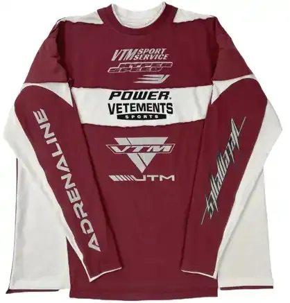 Vetements Power Sports Racing Long Sleeve — product photo