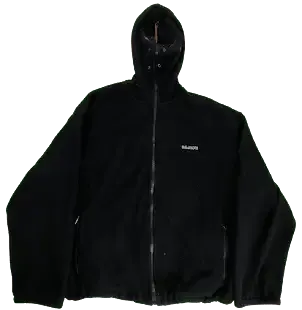 Vetements SS19 Gimp Bullet Fleece Mask Zip-Up Hoodie — product photo