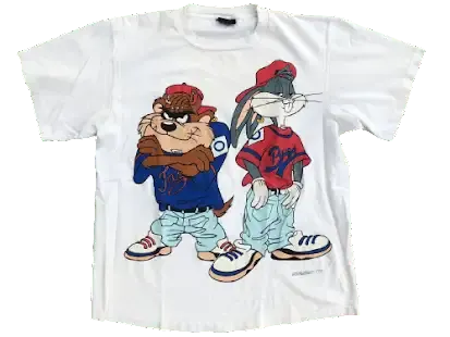 Vintage Bugs Bunny and Taz Tee — product photo