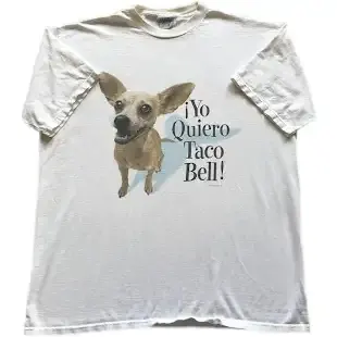 Vintage Yo Quiero Taco Bell Tee — product photo