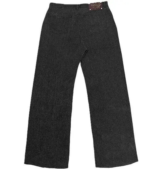 WANNA LAB 13oz Raw Denim Baggy Jeans — product photo