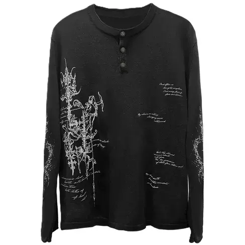 WANNA LAB Long Sleeve Tee (2 Variants) — product photo