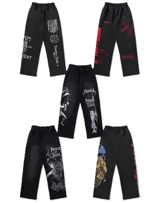 YoungLA x Attack On Titan Pants — product photo