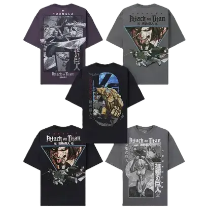 YoungLA x Attack On Titan Tees #2 — product photo